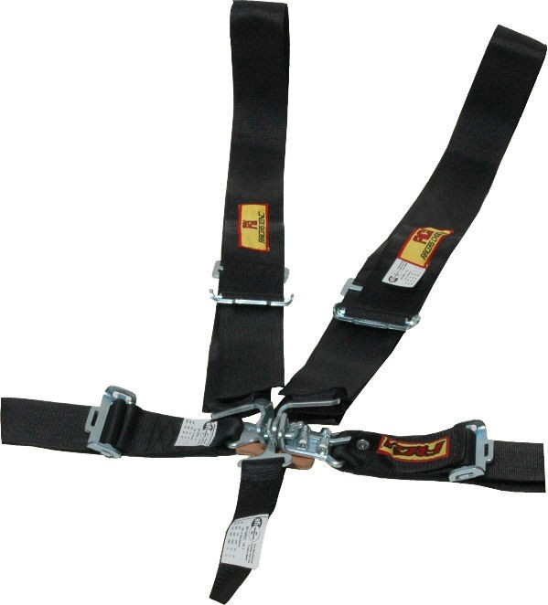 RCI 9210D 5-Point Harness System with Pull Down Adjust, Black