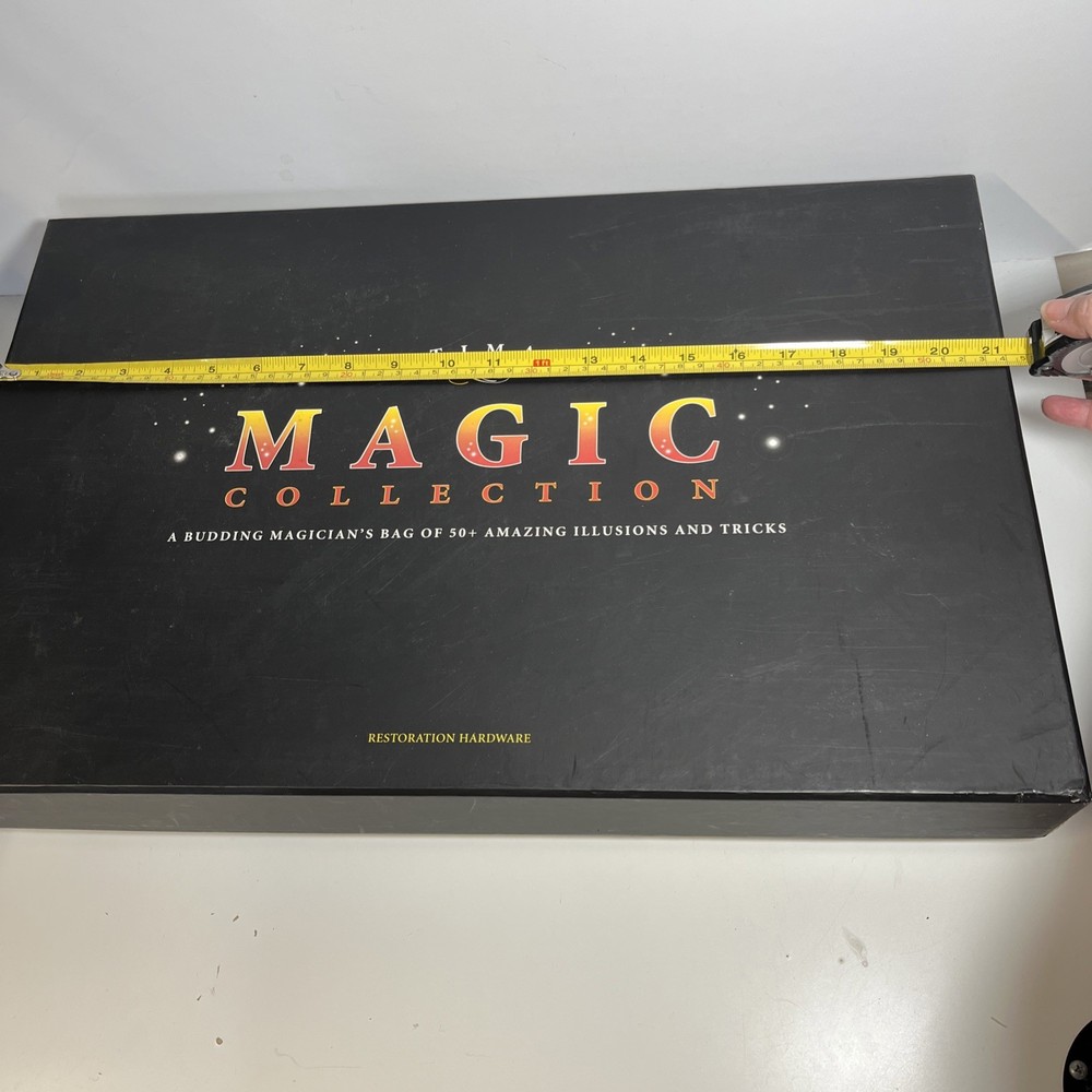 ULTIMATE MAGIC COLLECTION ILLUSIONS & TRICKS RESTORATIVE HARDWARE (READ ALL)
