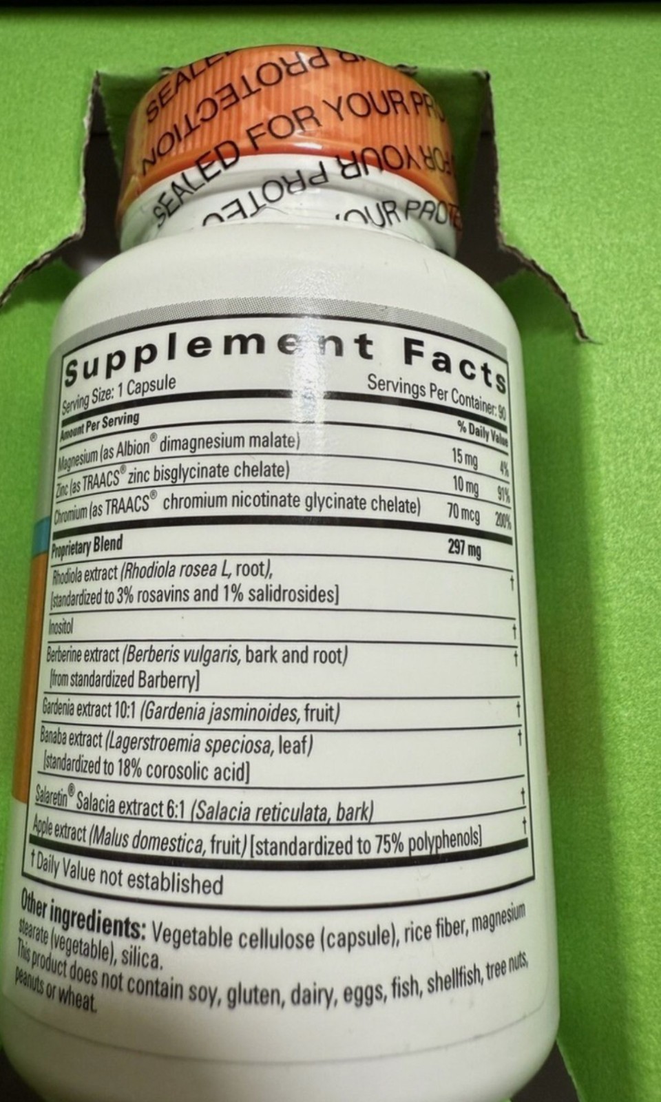 180 CAPSULES GOLO RELEASE SUPPLEMENT NEW SEALED