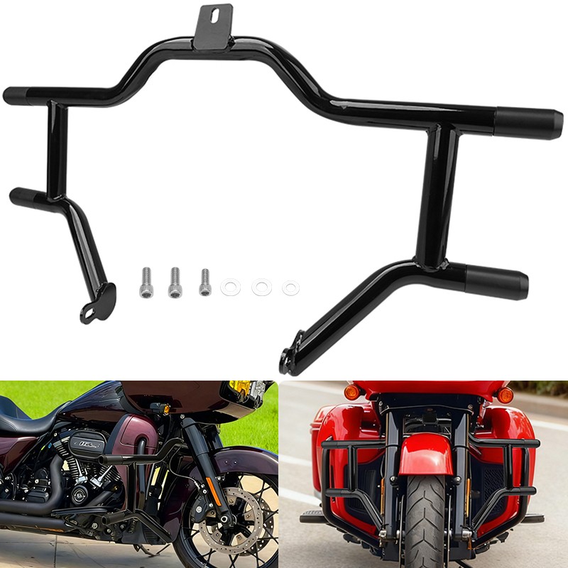 1.25" Engine Guard Highway Crash Bar For Harley Touring Street Glide 2009-2024