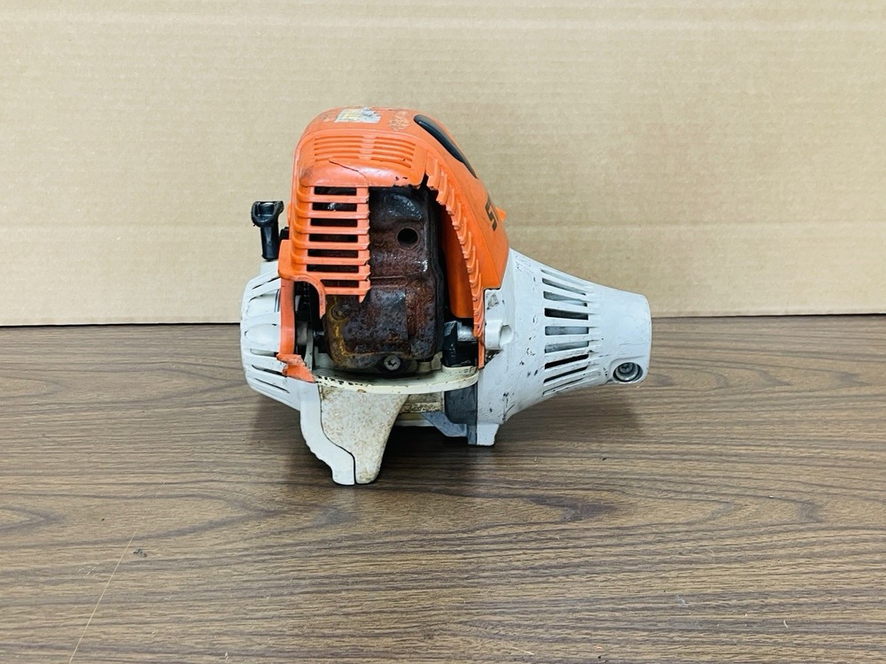 STIHL FS130R String Trimmer Engine Head 36cc Project Turns Over UNTESTED Read🛠️