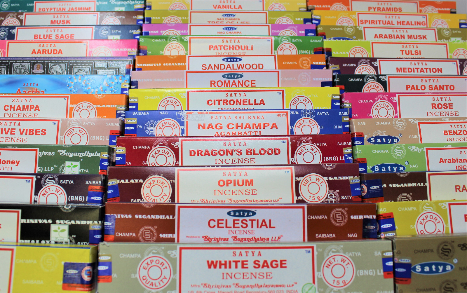 Satya Incense Sticks 15 gm: Mix & Match BUY 5 GET 5 FREE! (All 10 in Cart)