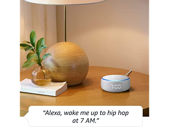 Echo Dot (3rd Gen) - Smart speaker with clock and Alexa - Sandstone