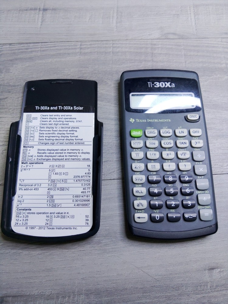 Texas Instruments TI-30Xa Scientific Calculator