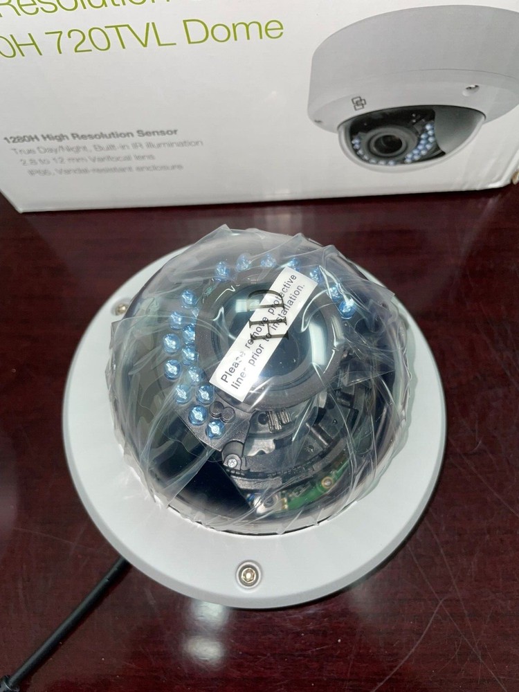 High Resolution Camera Truvision 1280H 720TVL Dome