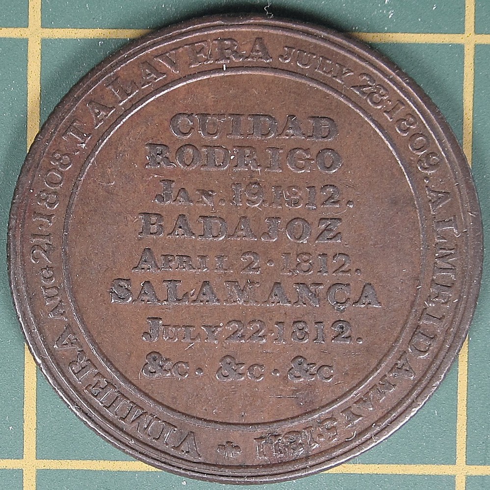 Wellington Halfpenny Token WE-11A1