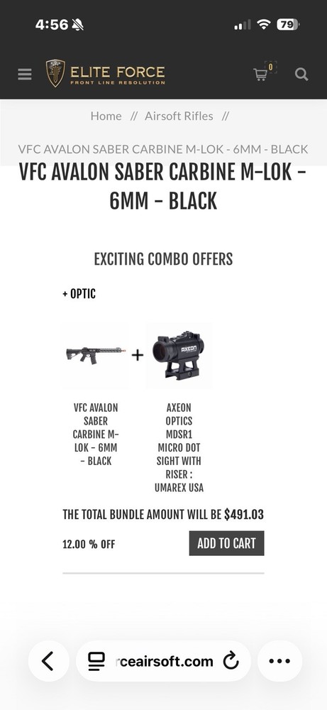 VFC AVALON AIRSOFT LOT