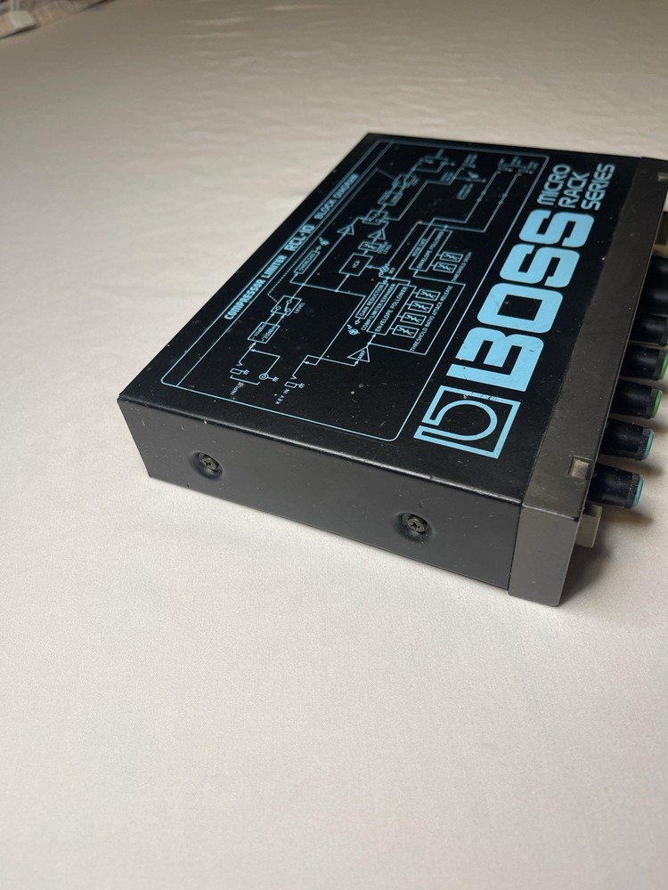 Boss RCL-10 Micro Rack Series Compressor Limiter Noise Gate Analog