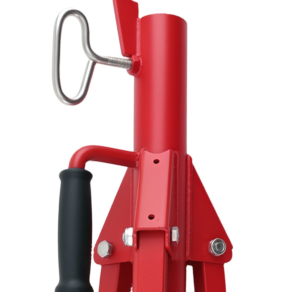 Foldable Roller Stand 2500lbs Support 27.6-52in Adjustable Height Triangular