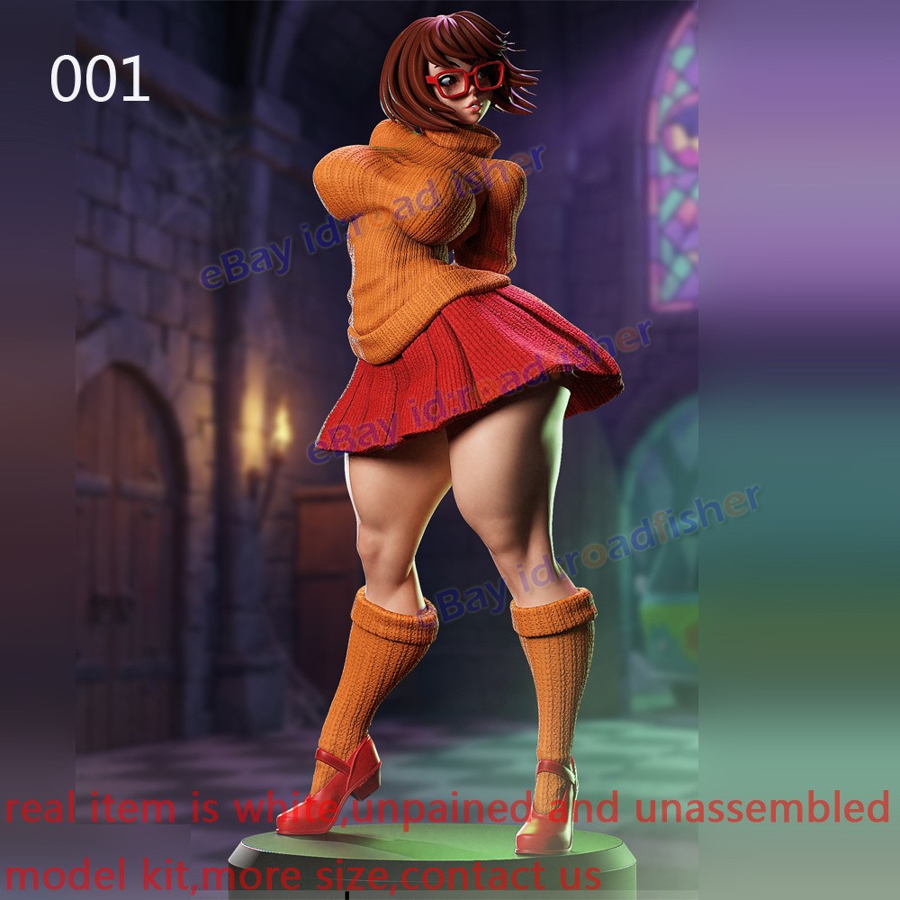 Velma Lady 1/12 1/8 1/6 1/4 1/3 Model Kit Unpainted Unassembled 3D Print 4 Ver