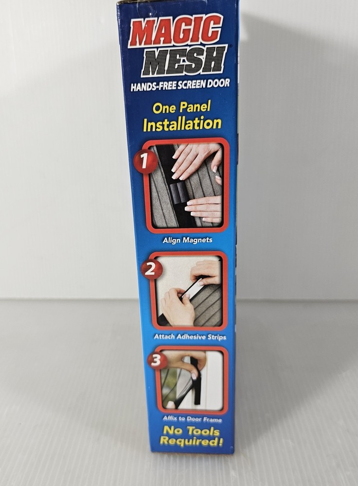 Magic Mesh Screen Door Magnetic NEW AND IMPROVED