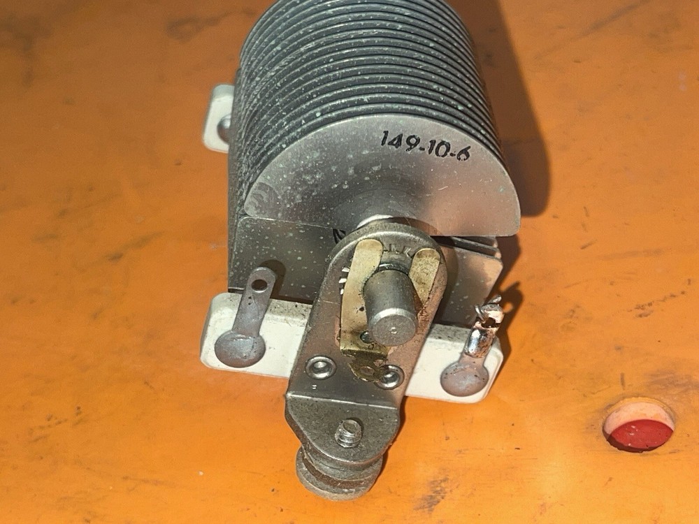 Johnson Viking Challenger Transmitter HV Plate Variable Capacitor Assembly Works