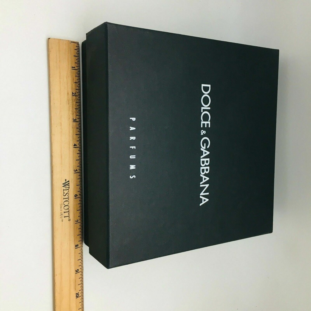 Dolce & Gabbana EMPTY GIFT box #BLACK - NEW
