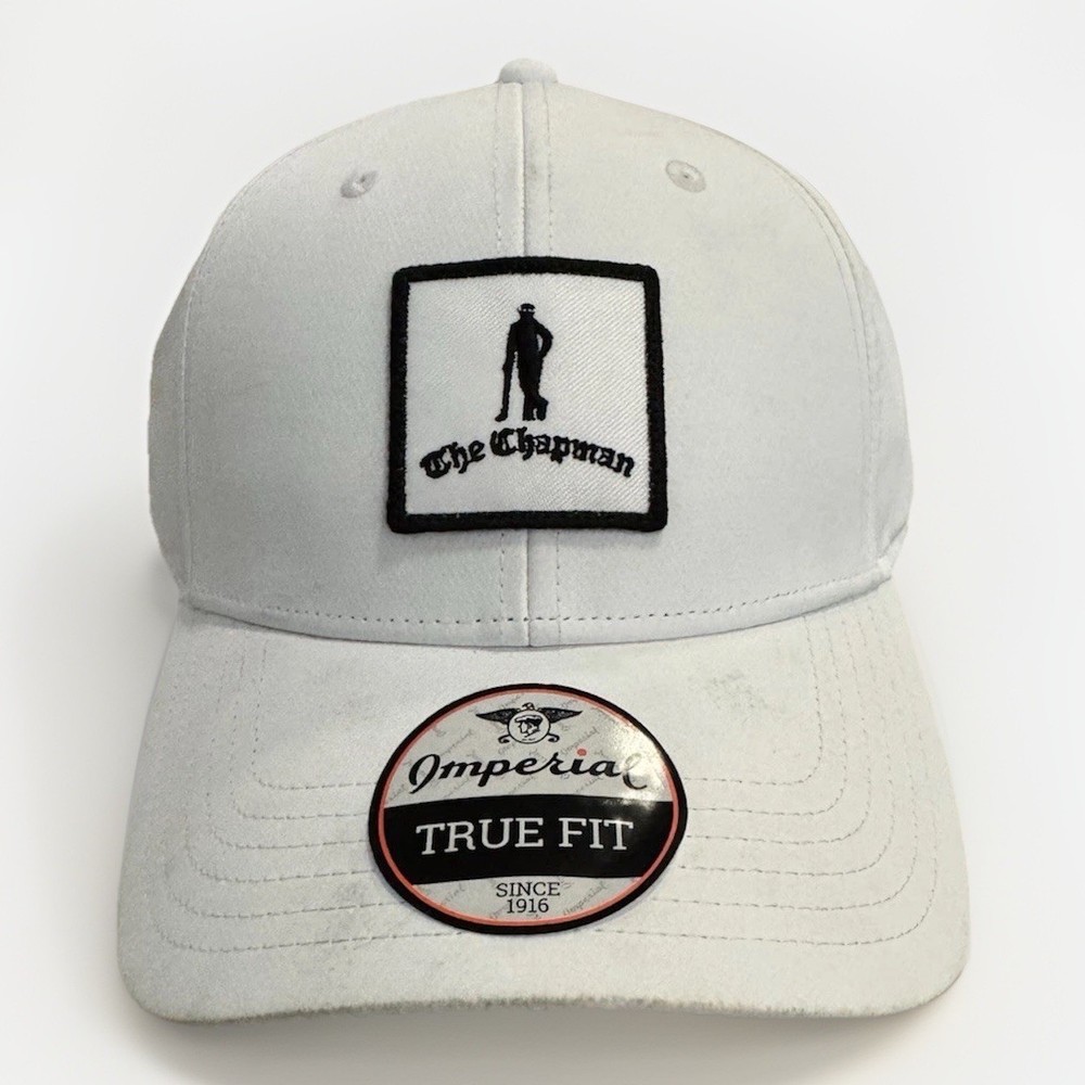 “The Chapman” Imperial True Fit White Golf Hat Adjustable One Size