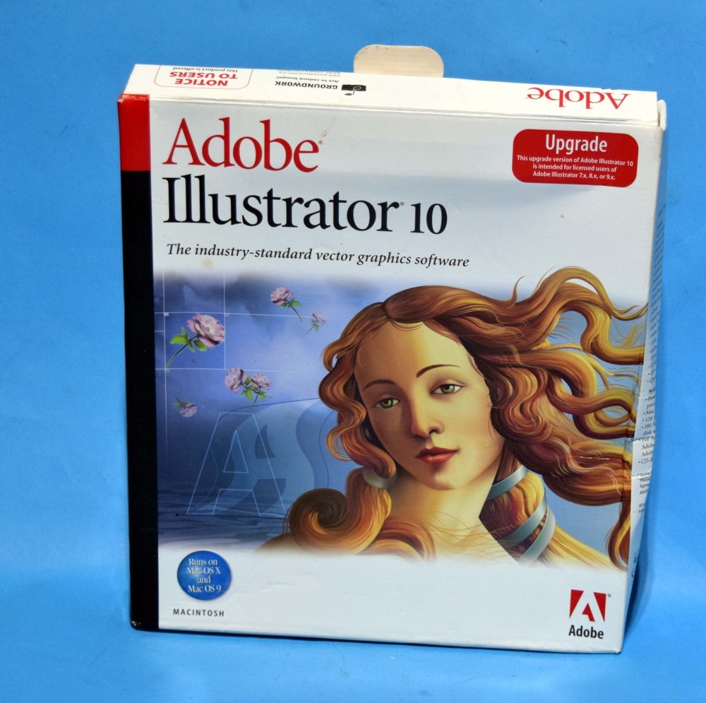 Adobe Illustrator 10 Upgrade