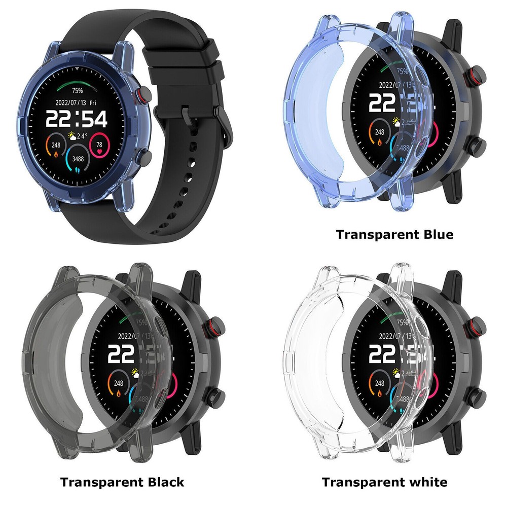 For Haylou RT LS05S Watch Case Cover Half-Pack Hollow Protective Shell