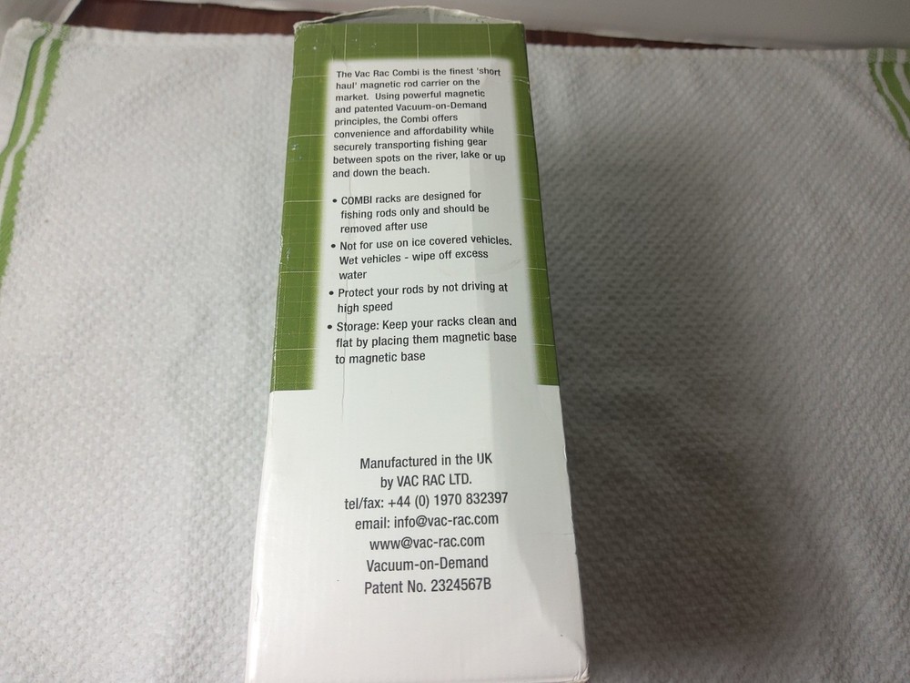 Combi Vac Rac Car Rod Rack Holder - Mint!!