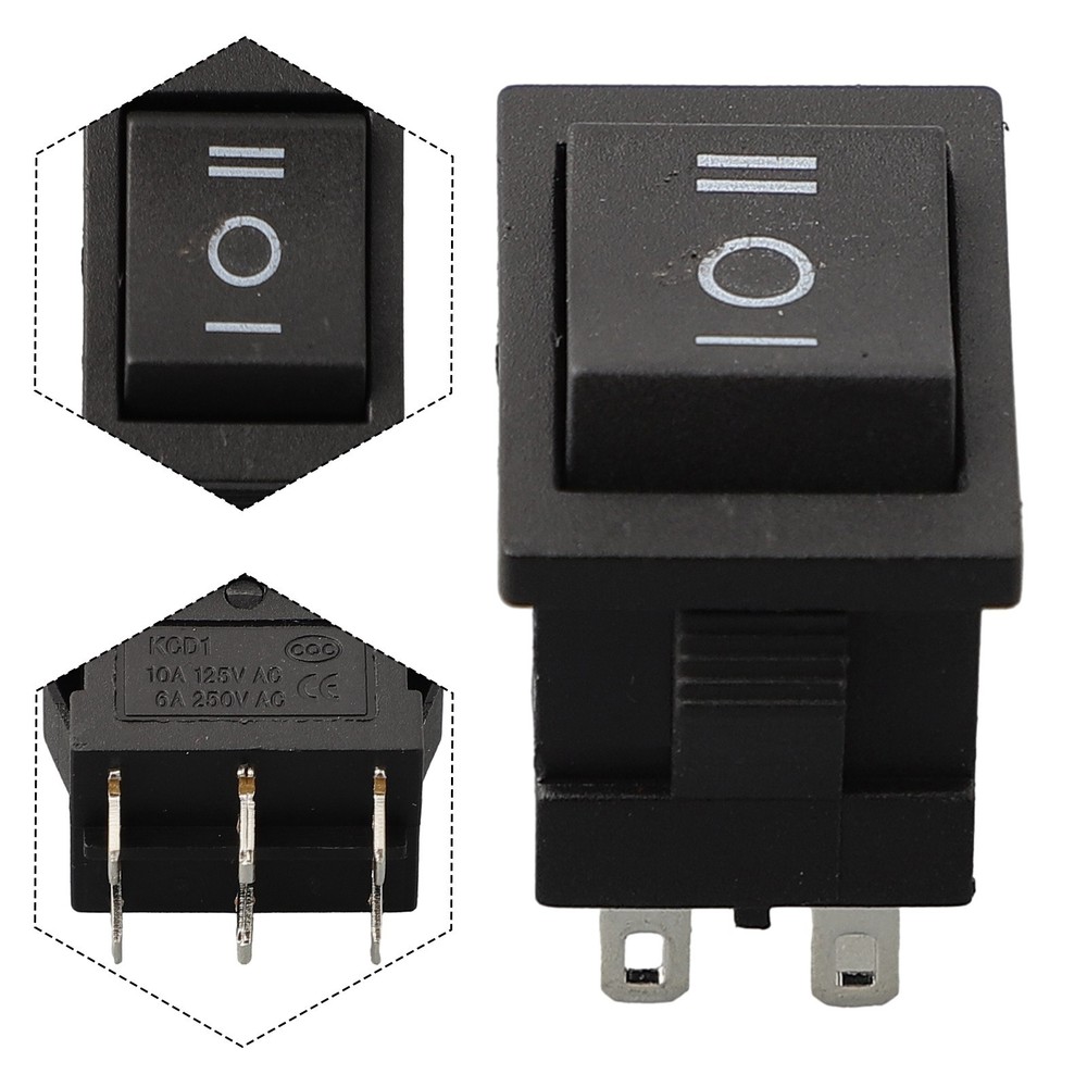 Switch DIY Electrical Project Large Rectangle Rocker Switch 1pcs 21x15 Mm