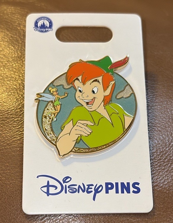 2025 Disney Parks Tinker Bell Peter Pan Spotlight Pin Spreading Pixie Dust