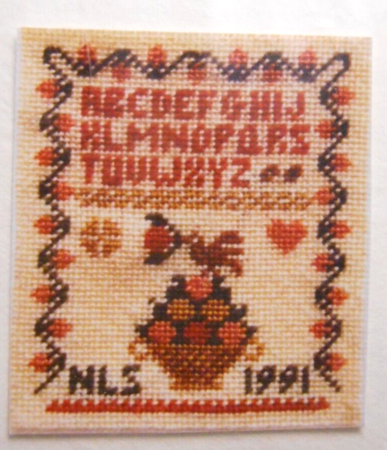 Threads Through Time THE BASKET & BIRD SAMPLER Kit 40 ct Silk Mesh & Soie Thread