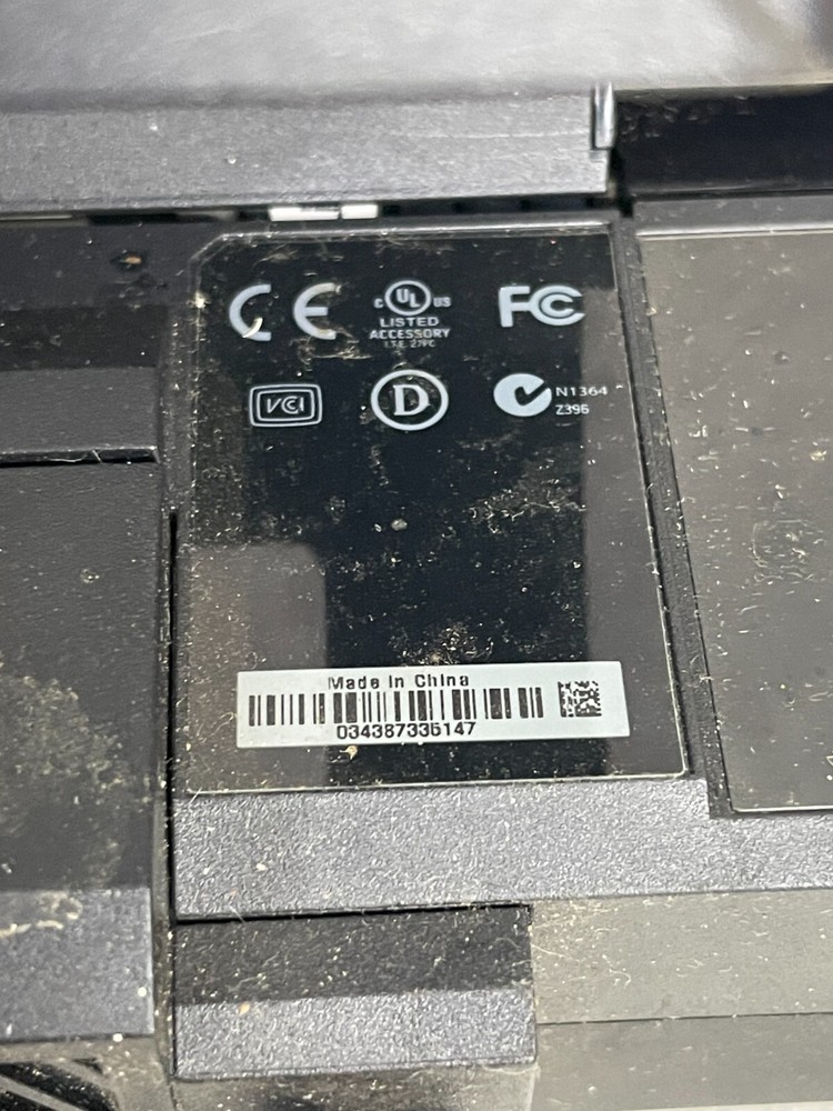 Microsoft Xbox One Kinect Model 1520 Wired Motion Sensing Black Untested