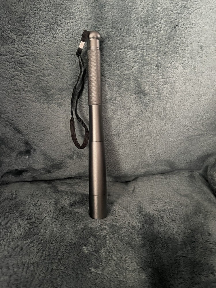 LED Multi Function 3 Mode Baseball Stick Aluminum Alloy Flashlight 11” SEE VIDEO