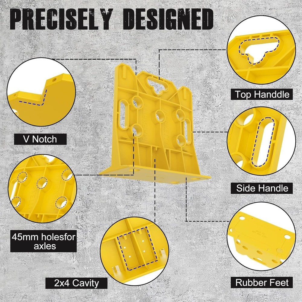 Multi Purpose Wire Dispenser, Cable/Wire Spool Rack, Wire Spool Caddy, Holds ...