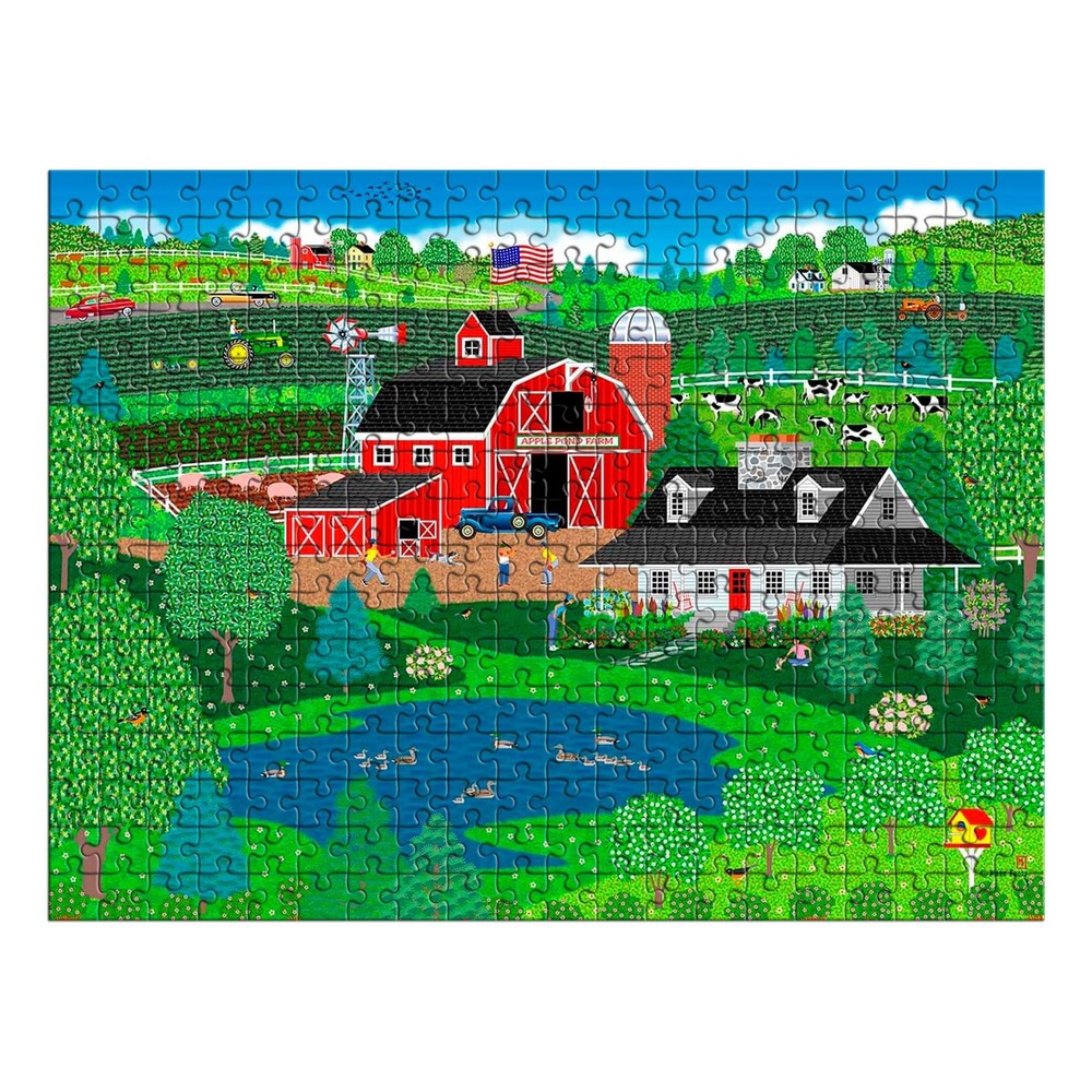 Apple Pond Spring 300 Piece Jigsaw Puzzle