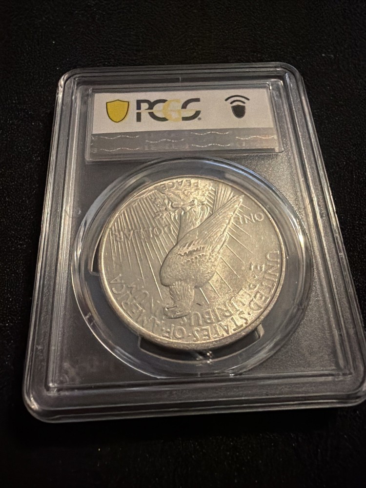 1924 $1 Peace Silver Dollar PCGS MS62