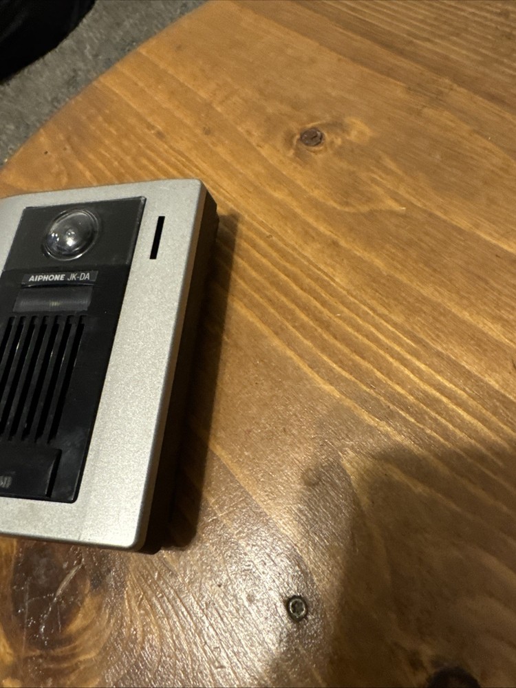 AIPHONE JK-DA SURFACE MOUNT AUDIO/VIDEO DOOR STATION Tested & Working