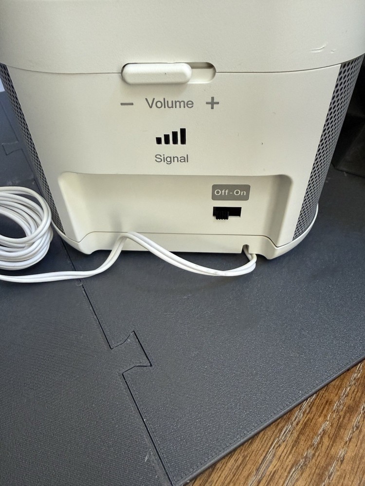 Philips Lifeline 7200C Monitored Alert System Base Station & Power Adapter