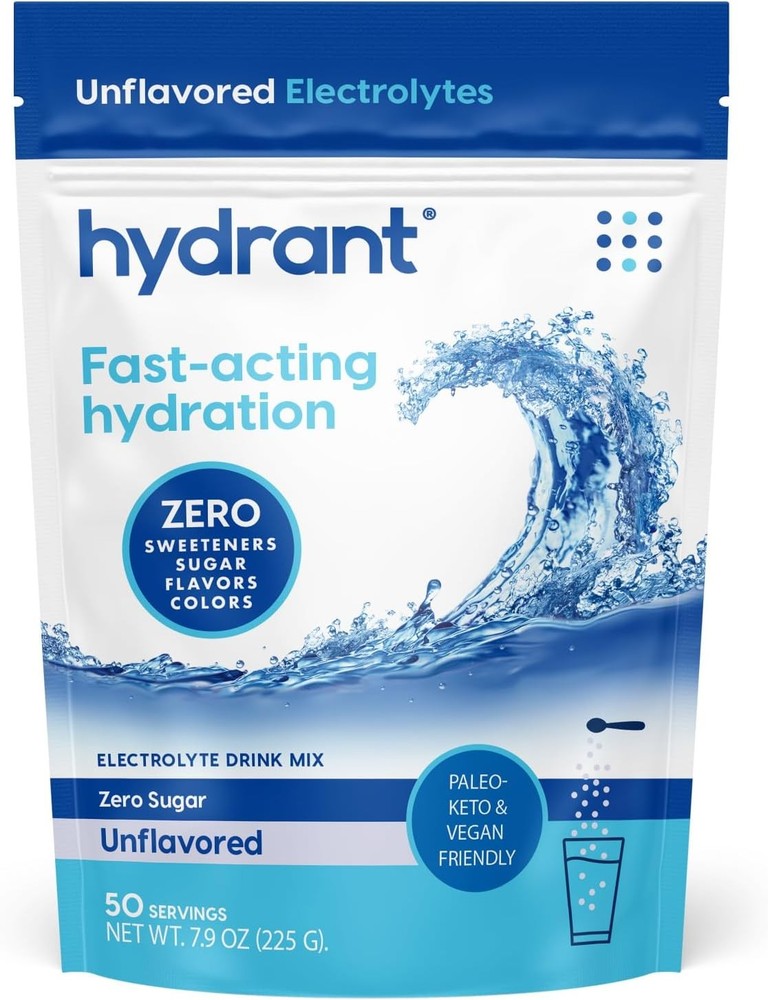 Hydrant - Bulk Hydrat Powder, Uavored, 50 Servings Fast Acting