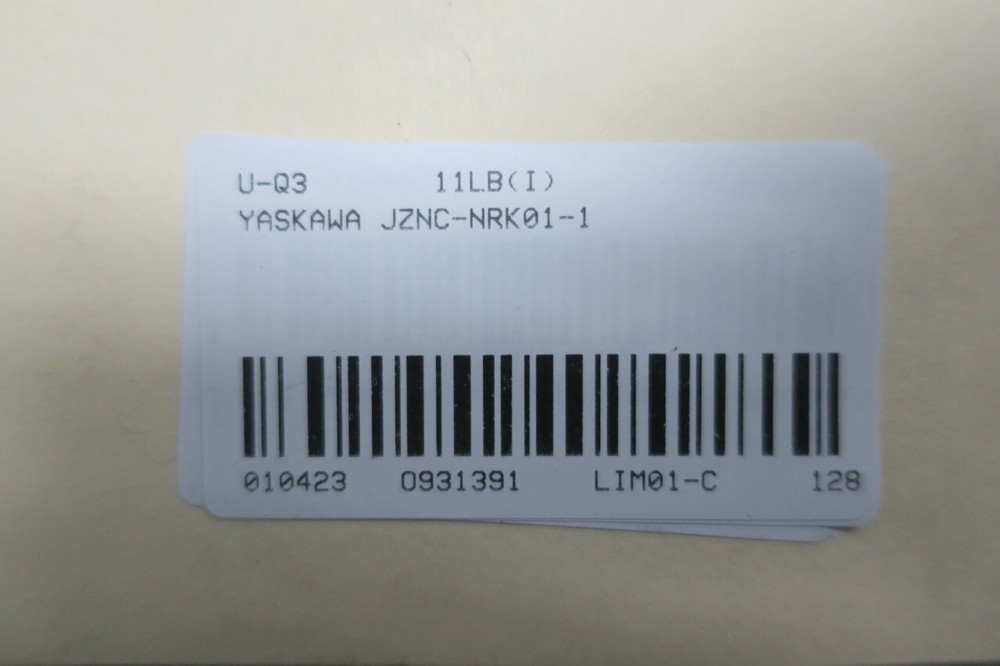 Yaskawa JZNC-NRK01-1 Rack Chassis Module
