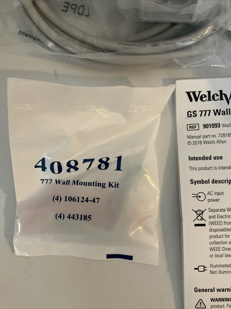 Welch Allyn 777 Wall Transformer US