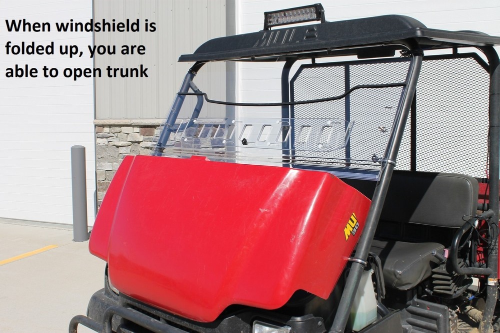 KAWASAKI MULE 3010/3000 FOLDING VENTED WINDSHIELD