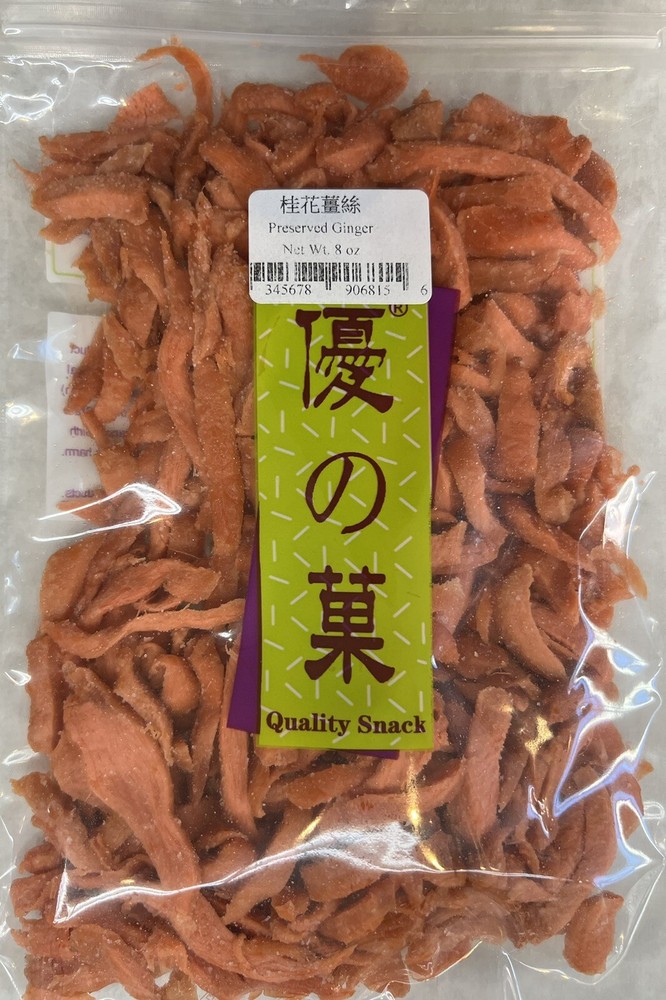 Preserved  Ginger - 桂花薑丝 8zo