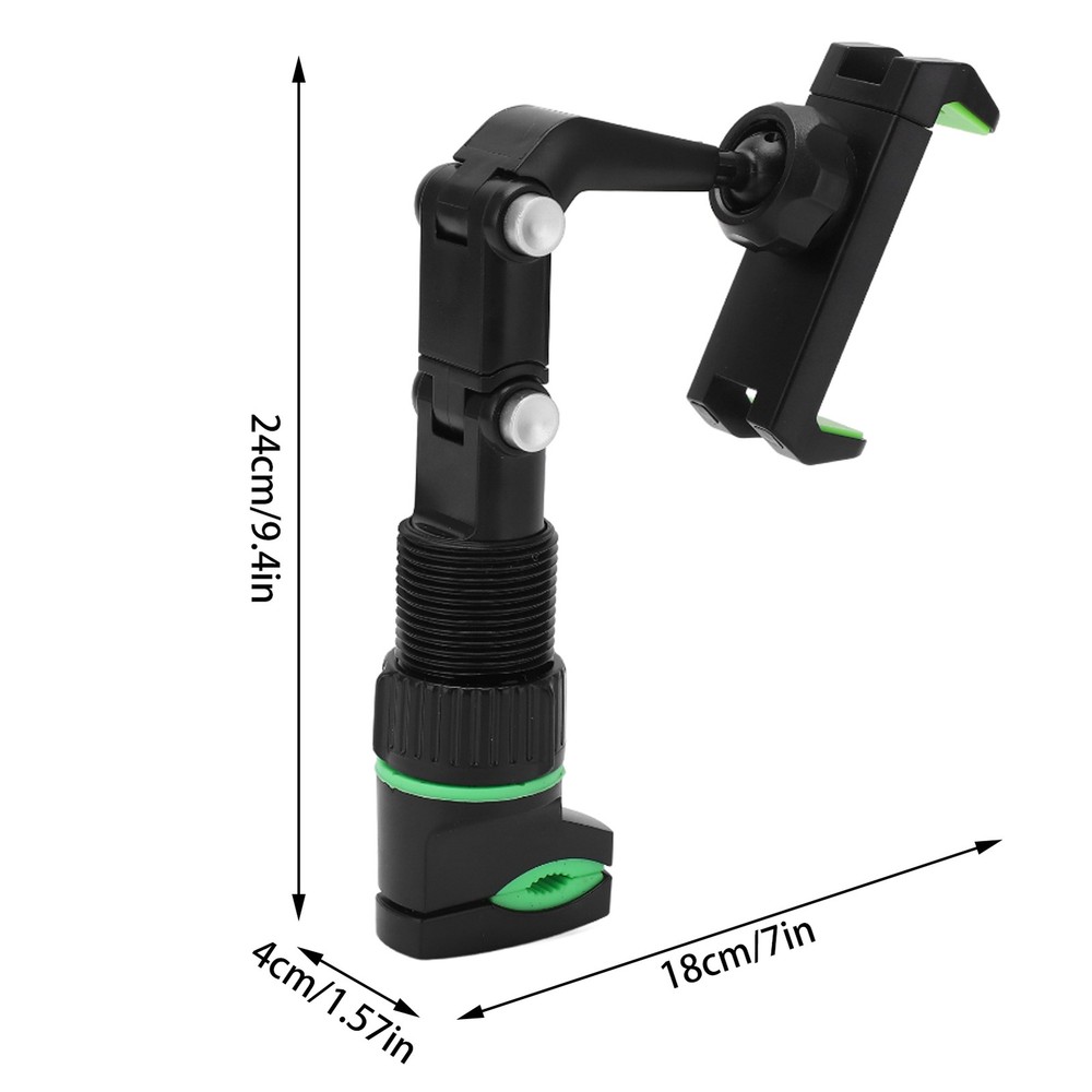 Multi-Function Instrument Bracket Stable Clamping Adjustable Angle Guitar Mount
