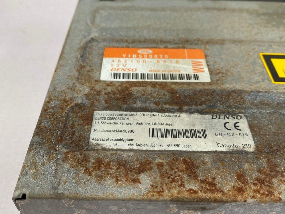 Range rover sport CD Changer 2006 L320