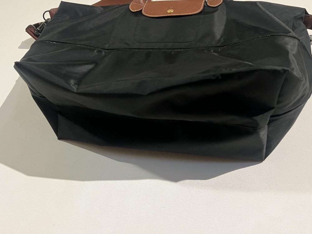 Longchamp Le Pliage Expandable Black Tote Bag
