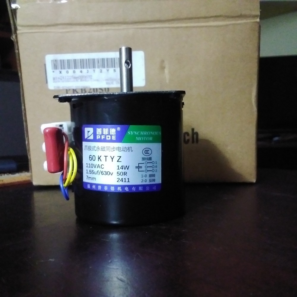 Synchronous AC Reduction Motor