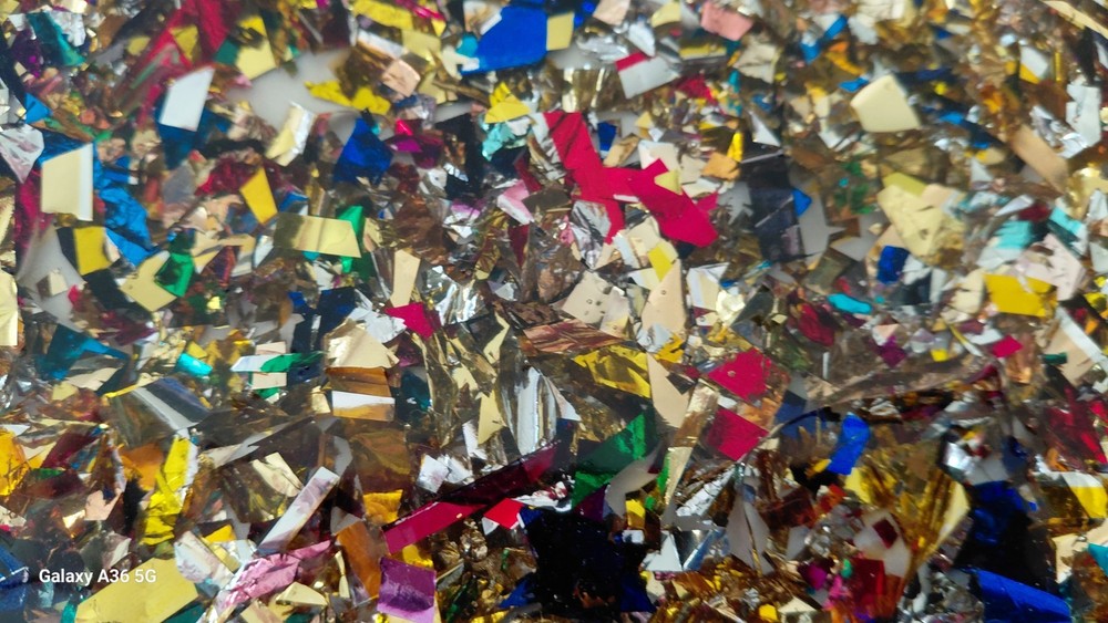 Epoxy Tray Plate confetti