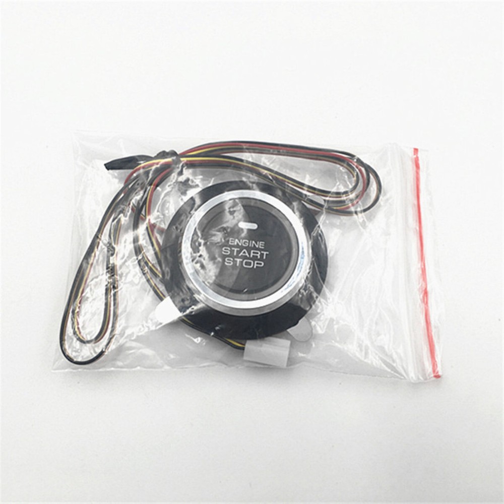 Car Keyless Entry Engine Start Push Button Switch Ignition Starter Kit Universal