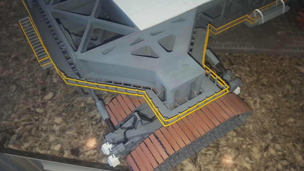 3d printed NASA Crawler Transporter 1:48