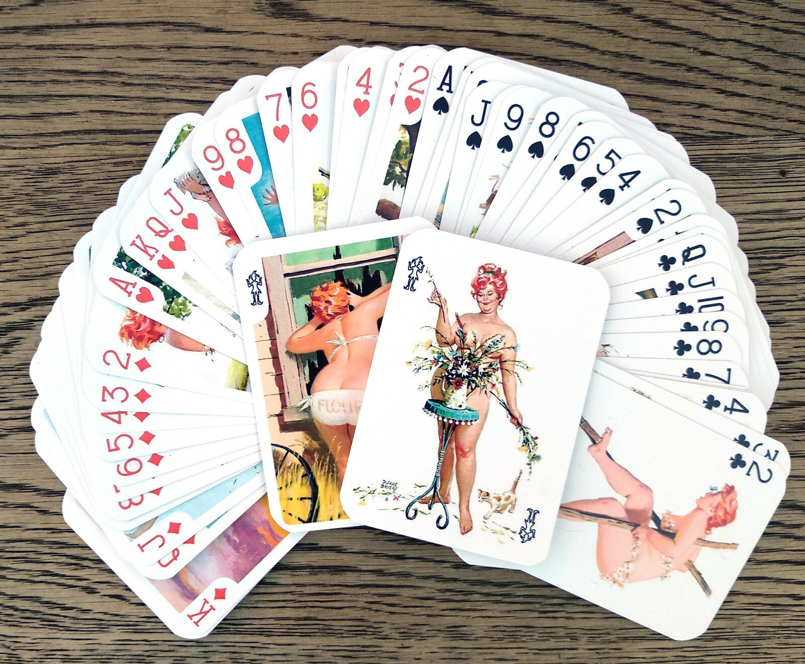 Playing Cards (Poker Deck 54 Cards) HILDA Vintage Movie Poster FlonzGift 004