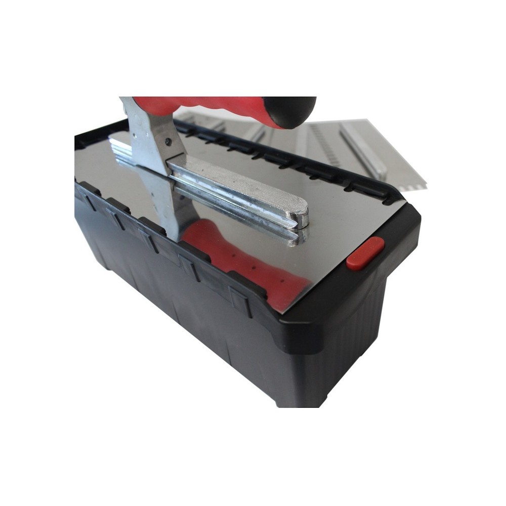 Plastering Trowel Set, RTC 8-Piece Switchable Notch Trowel Set, Ergonomic Grip