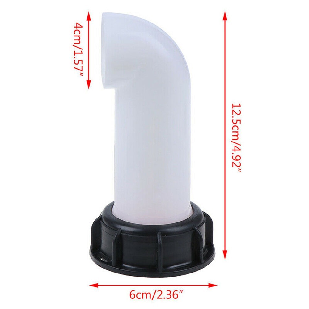 Easily Installable IBC Tank Drain Valve Kit with Functional Accessories