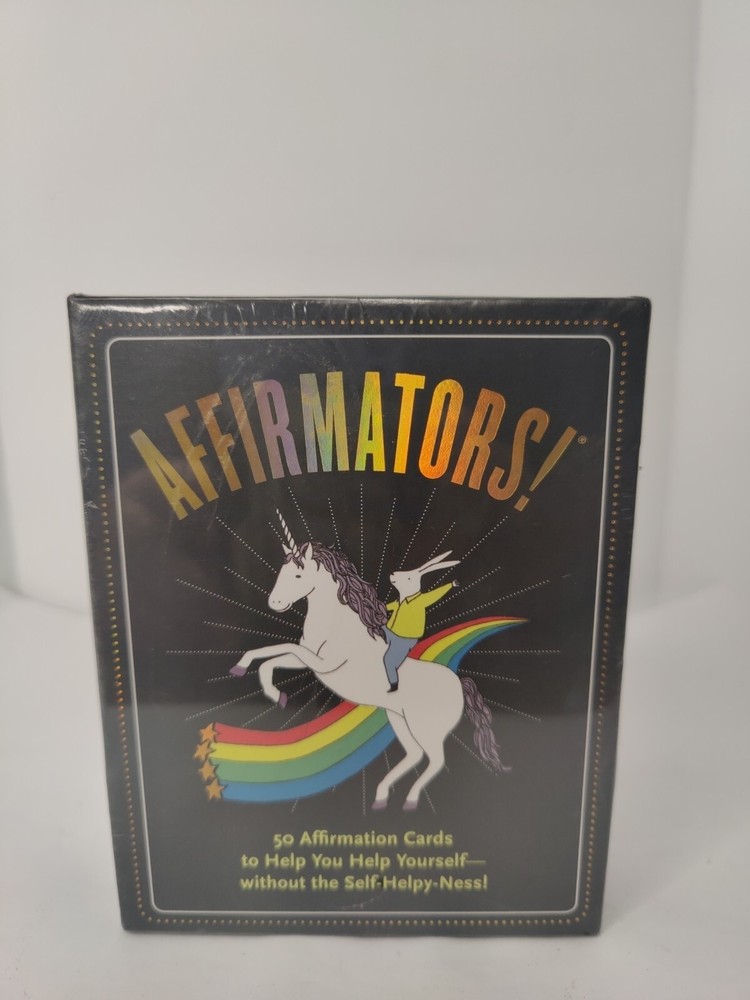 Affirmators! Self Help 50 Affirmation Card Self-helpy-ness! 50 Card Set