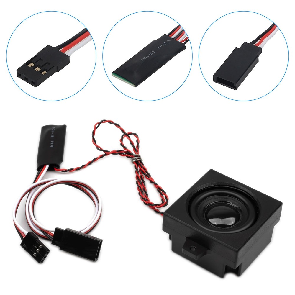 Remote Control Diesel Engine Sound Module Simulation3.6–8V 5W Speaker for RC Car