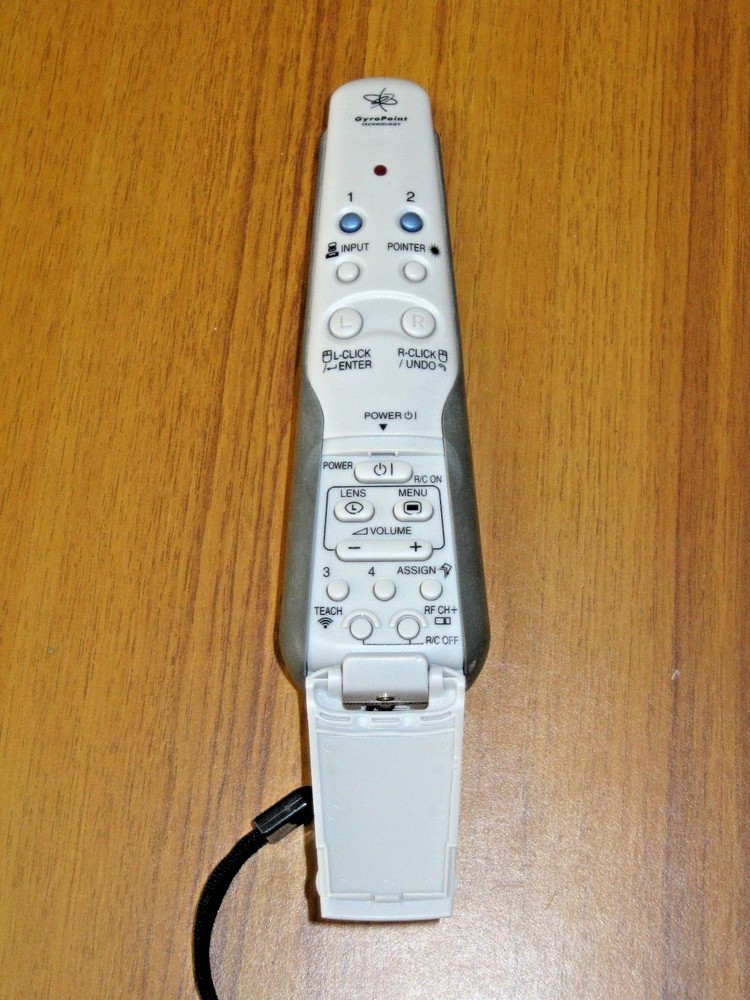 Genuine Sharp GyroPoint RF Projector Remote RRMCG1631CESA - UNTESTED