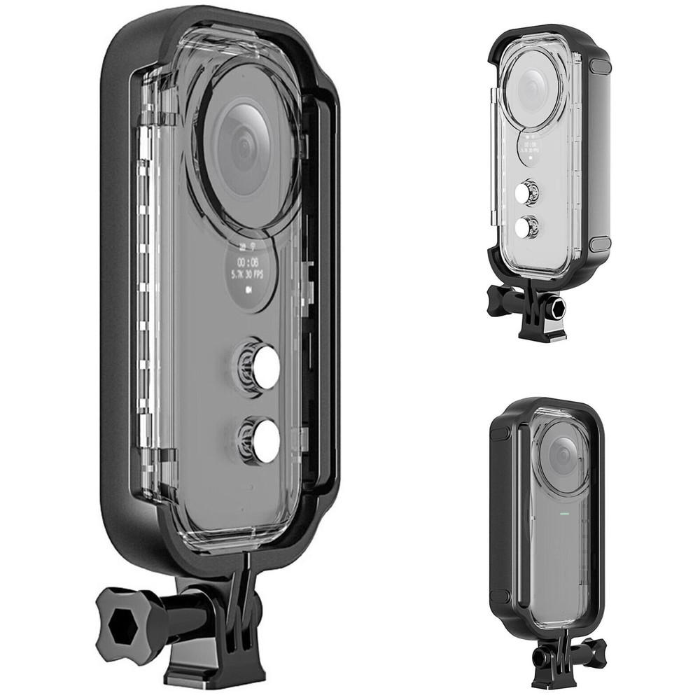 30M Waterproof Case Cover Diving Shell with Anti Fog Inserts for Insta360 ONE X